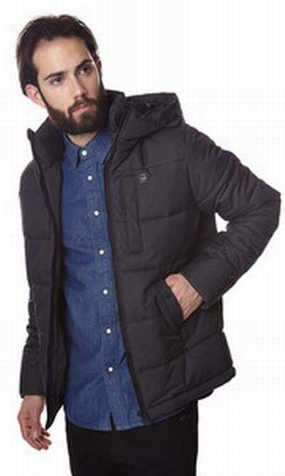 doudoune g-star homme whistler hooded bomber